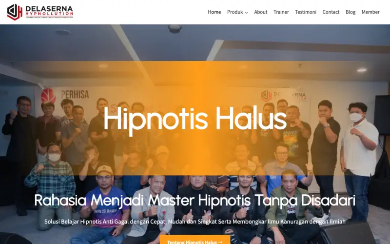 Halaman depan hipnotishalus.com